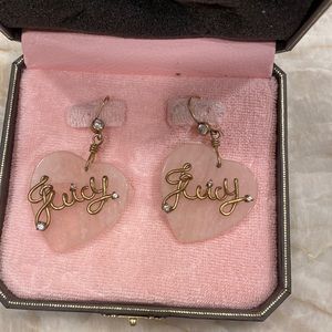 Juicy couture earrings